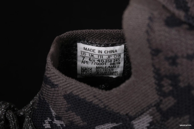 Yeezy FB7876 380 Adidas Boost Black 0727